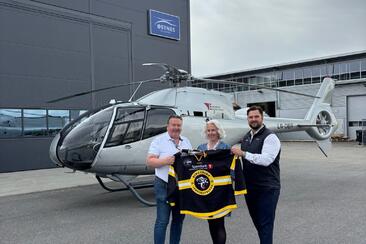 Østnes Helicopters blir ny samarbeidspartner