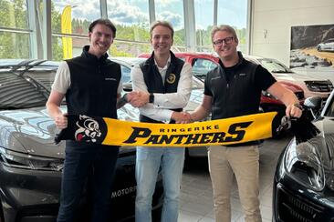 Motorpool blir samarbeidspartner med Ringerike Panthers