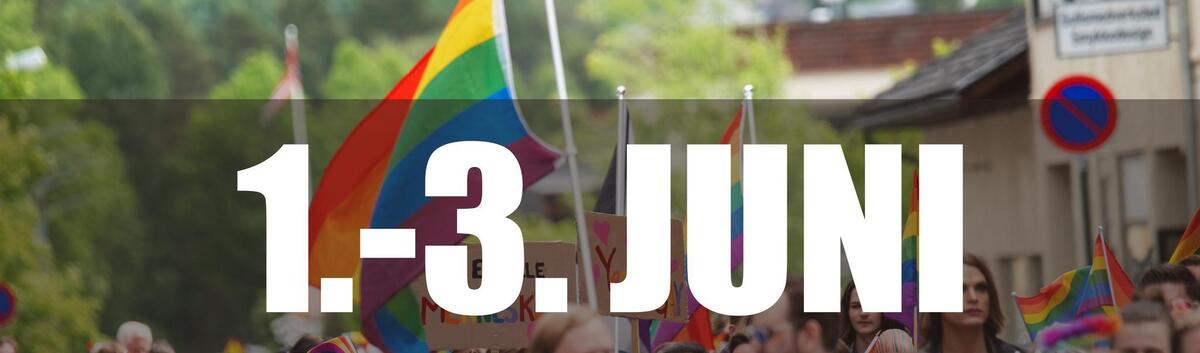 Bli med oss i Pride paraden